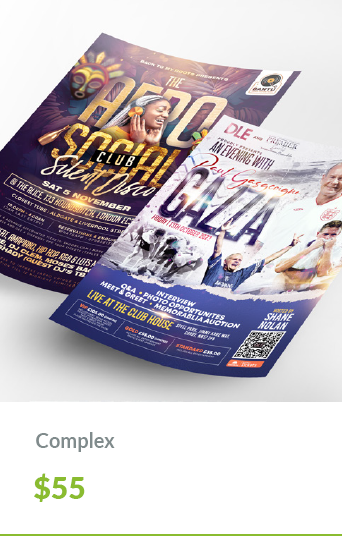 Print Designs FlyerPoster Complex